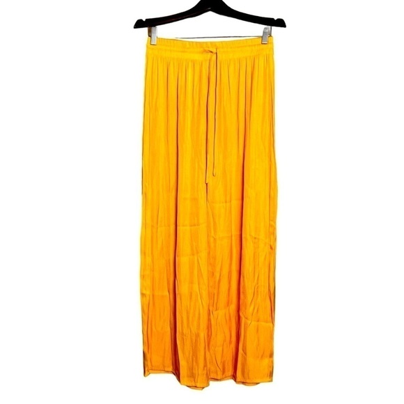 Joie Wide Leg Silky Pants. Tangerine. NWT Small - Picture 1 of 9